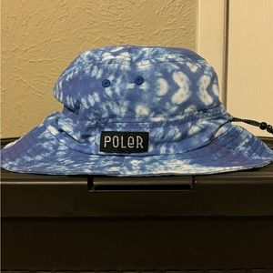 Polar tie dye bucket hat - one size